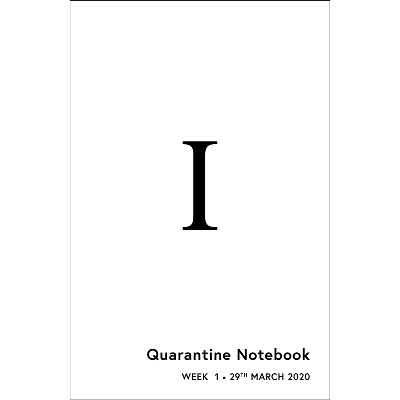 Quarantine Notebook cover