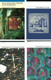 Covers of Chris McCully's poetry books