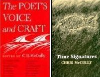 Chris McCulley's poetry book covers