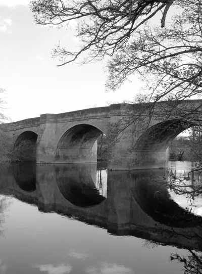 Ure bridge reflections